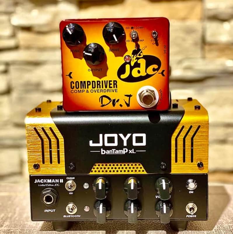 Joyo BanTamP JackMan JDC Signature José de Castro “ JOPI”  20-Watt Tube Guitar Head & COMPDRIVER Pedal Signed by Jopi image 1