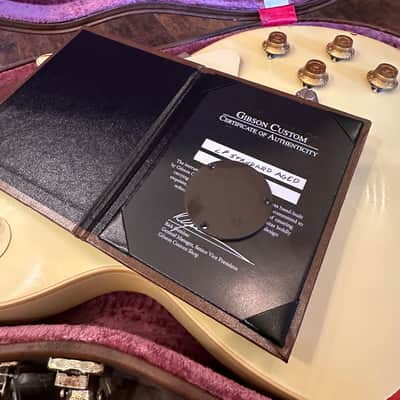 Gibson Les Paul 1958 Custom Shop 58 Historic R8 2017 - Aged ~ Cream Over Flame Top - "Painted-Over" series image 21