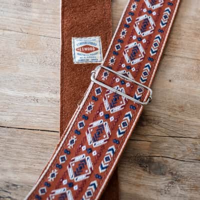 Suede-Backed Vintage Strap. "Althea". Handmade in London. image 4