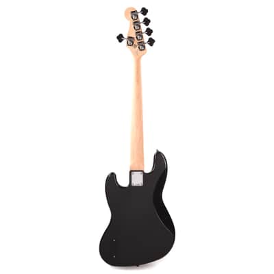 Squier Affinity Series Active Jazz Bass V Black Metallic image 5