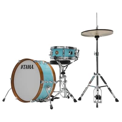 Tama LJK28S-AQB Club-JAM Mini Kit (Aqua Blue) - Drum Shell Set image 3