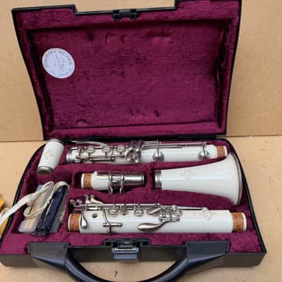 Buffet Crampon Paris klarinet clarinet B12 from the 90's White / Ivory Ultra Rare image 1