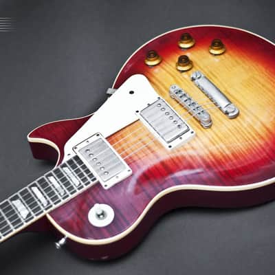 1981 Gibson Les Paul Heritage Series Standard 80 1980 Sunburst Pre Historic 1959 Reissue R9 59 Flame image 3