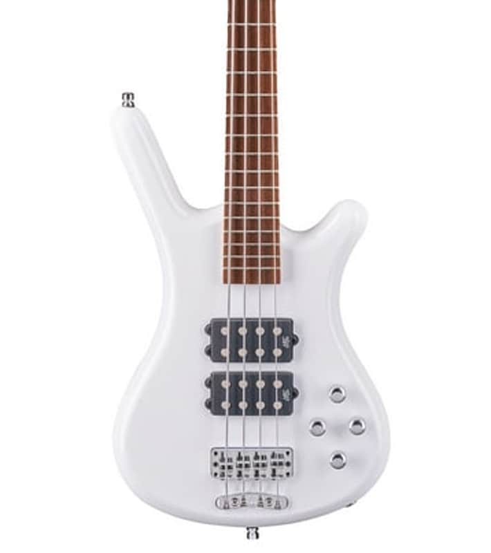 Warwick RockBass Corvette $$-5 String - Solid White High Polish image 1