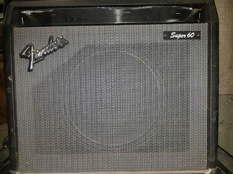 90's FENDER SUPER 60 AMP USA - 120 VOLTS VERSION image 1