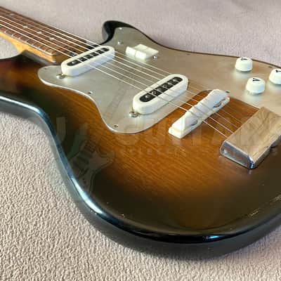 GUYATONE LG-55W 1960s SUNBURST VGC *CLEARANCE* image 6