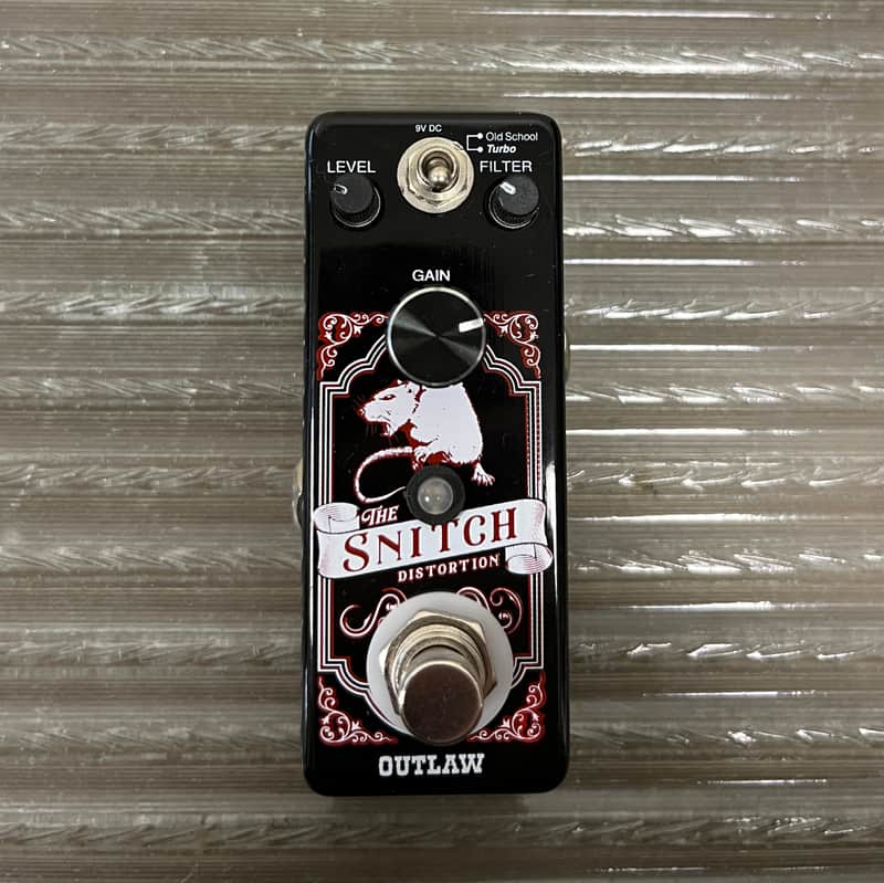 Outlaw Effects The Snitch 2-Mode Distortion 2022 - Present - Black image 1