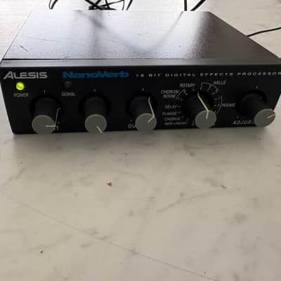 Alesis Nanoverb 18-Bit Digital Effects Processor 1990s - Black image 3