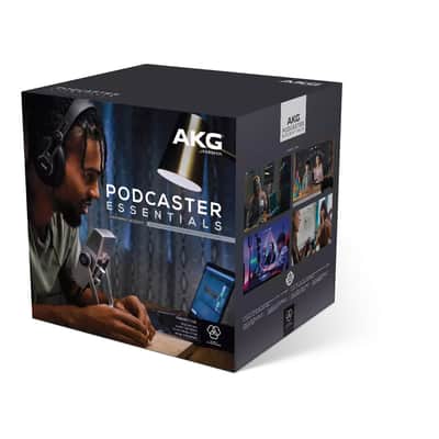 Mint AKG Podcaster Essentials Toolkit w/ Lyra USB Microphone & K371 Headphones image 3