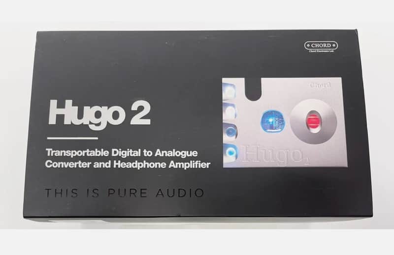 Like NEW! Chord Electronics Hugo 2 DAC Headphone Amp Chord Electronics - Transportable DAC / Headphone portal Amplifier suitable for Astell and Kern made in UK fits focal Meze hifiman campfire Sony mdr-ex1000 Noble jerry Harvey focal grado sennheiser