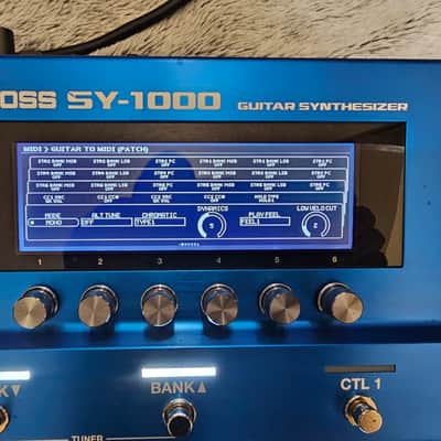 Boss SY-1000 & Sterling Jared Dimes Guitar -Combo image 9