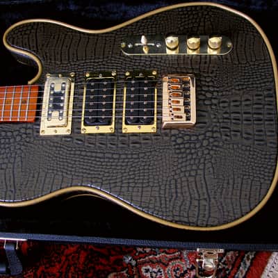 Say Hello to 'Big Al', my Full~Tilt~Tele', 2024, Fully Loaded, Upholstered 'Tele-Gator', Handcrafted Custom Telecaster image 5