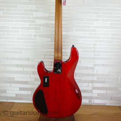 Sterling StingRay Ray34HHSM - Blood Orange Burst image 14