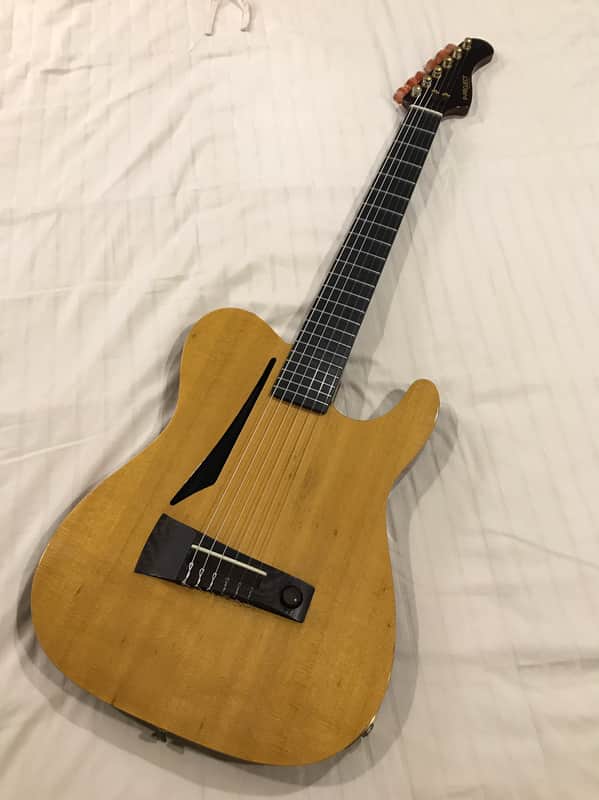 Fernandes P-Project Nylon Natural | Reverb