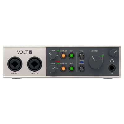 Universal Audio Volt 2 Desktop 2-In/2-Out USB 2.0 Audio Interface image 1