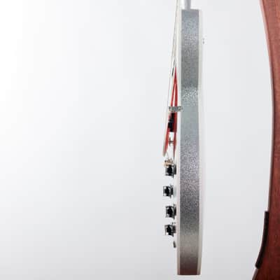 Gibson Custom 59 ES 355 Diamond F Holes Heavy Flake, Silver Sparkle Gloss G | Demo image 6