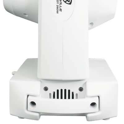 Rockville ROCK SPOT 260W White Moving Head Wireless DMX DJ Spot/Prism/Gobo Light image 4