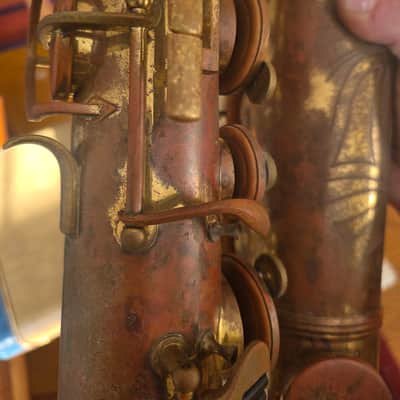 Benetone Tenor Saxophone w/ Original Case Serviced 1950s 1960s image 17