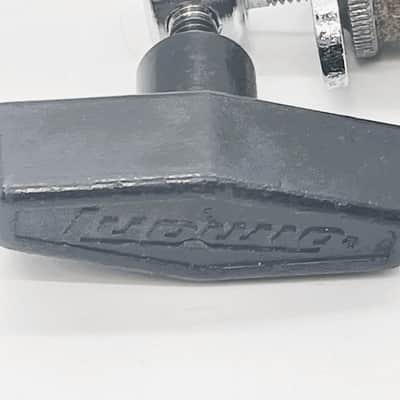 Ludwig Vintage 70s/80 #2503 Hi-Hat Clutch w/P-2840 Blk Plastic Logo T-Handler - LHHC-702 image 4