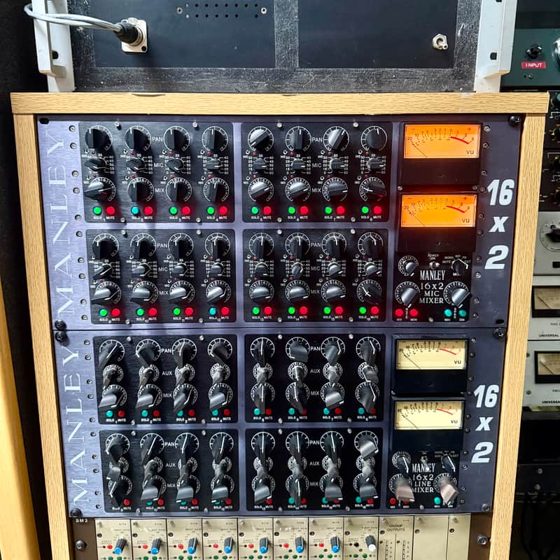 Manley Labs 16x2 MIC Mixer 16 channel microphone mini tube console image 1