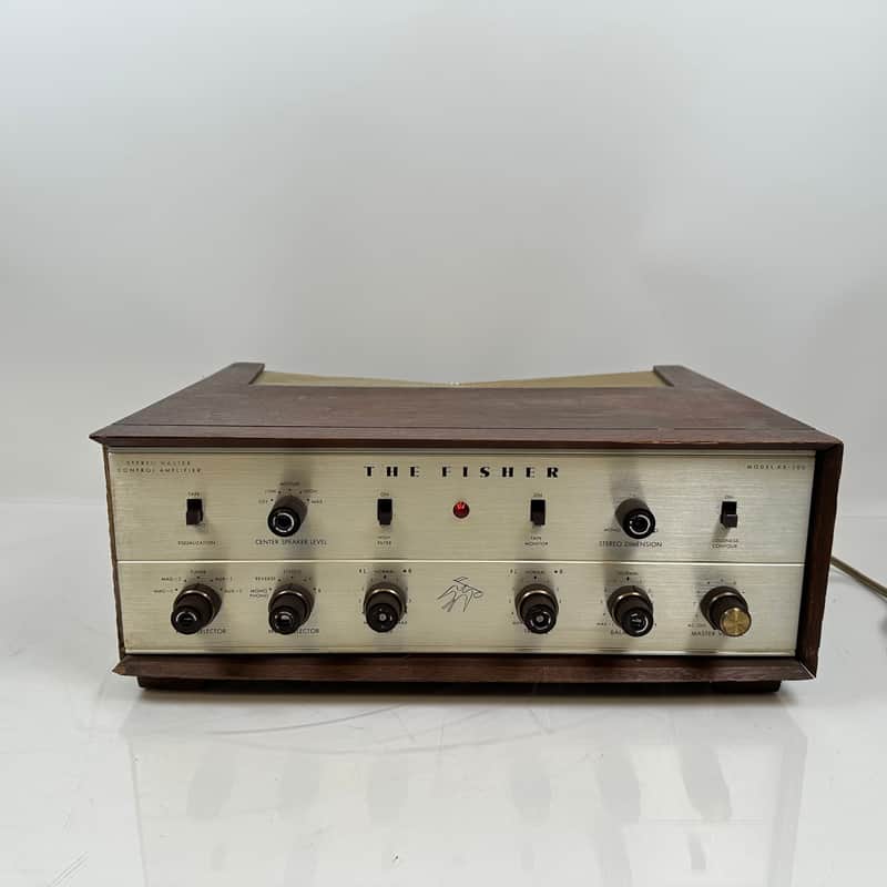 Vintage Fisher KX-200 Integrated Tube Amp Amplifier image 1