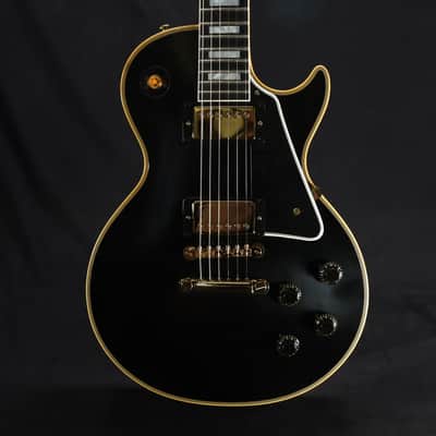 Gibson Custom Shop 1957 Les Paul Custom Reissue 2-Pickup VOS Ebony - LPB57VOEBGH1 818 image 9