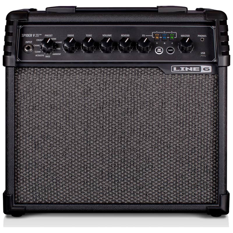 Line 6 Spider V 20 MkII 20-Watt 1x8" Digital Modeling Guitar Combo image 1