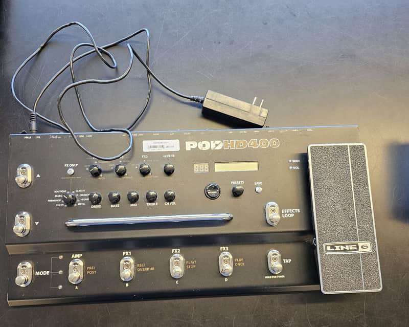 Line 6 POD HD400 Multi-Effect and Amp Modeler | Reverb