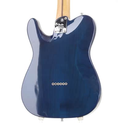 Fender Deluxe Edition American Ultra Telecaster Flame Maple Top Denim Burst Finish Striped EB FB [US21014908] (06/25) image 4