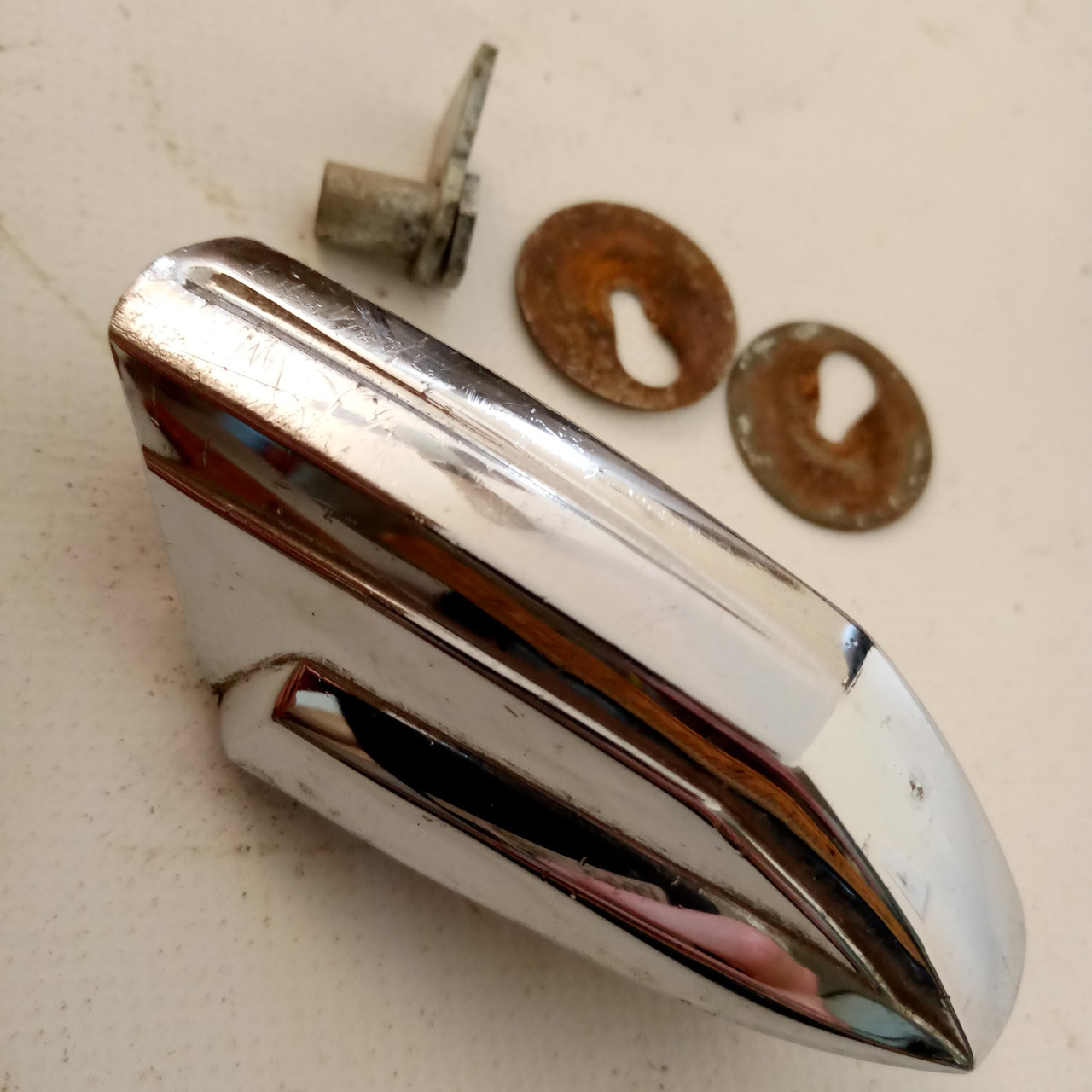 Premier 6000/Beverley #6158-20 10x Bass Drum Lugs Vintage 60s Olympic 1 1/8" UK — main photograph