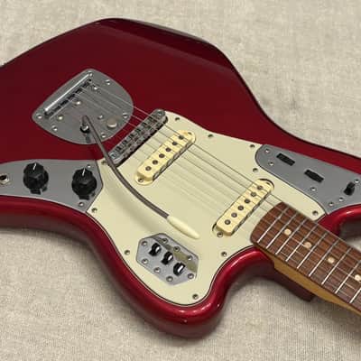 2017 Fender Classic Player Jaguar Special Candy Apple Red + Deluxe Gig Bag image 6