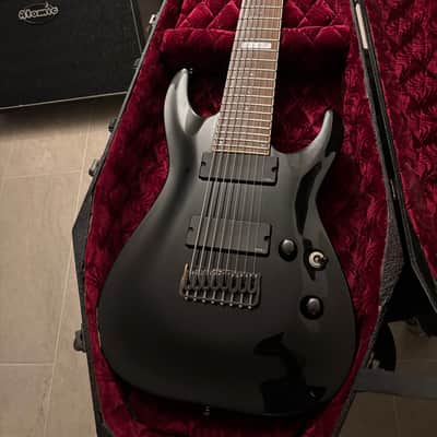 ESP LTD FM-408 Neck Thru 8 String With EMGs and Hard Case image 5