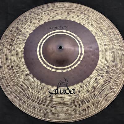 20" Saluda DEC2 HYBRID Prototype Thin Crash Ride Cymbal image 1