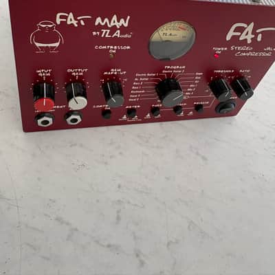 Immagine TL Audio FAT 1 Fatman Series Stereo Valve Compressor 2000s - Red - 2