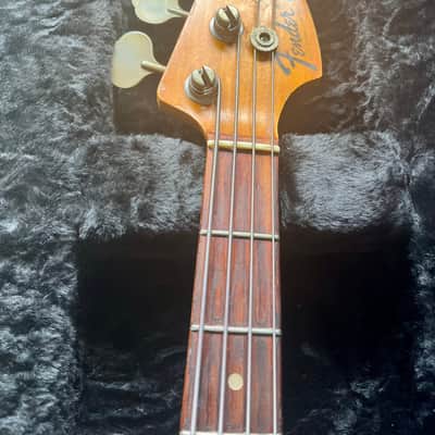 1976 Fender Precision Bass (Natural, Rosewood Fretboard, All Original) + Brand New Fender Case image 3