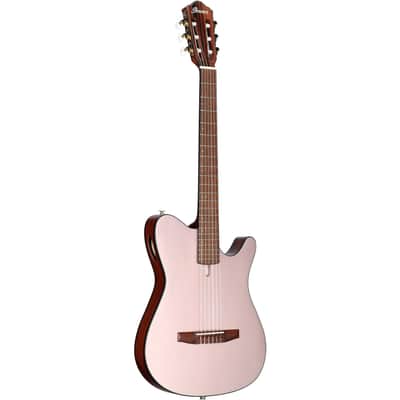 Ibanez FRH10N Classical Acoustic-Electric Guitar, Rose Gold Metallic image 2