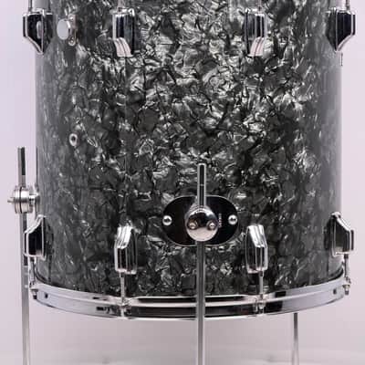 Rogers 22/13/16/5x14" 60's Drum Set - Black Diamond Pearl image 23