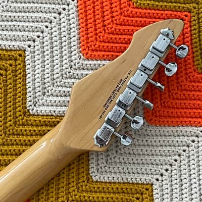 Peavey Patriot - Active EMG 81!! - Modded and Repainted in the Coolest Way!! - Angular Prog Guitar! - Original Case! - image 7