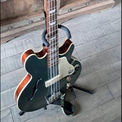 Epiphone Jack Casady Signature Bass with Laurel Fretboard 2020 - Present - Faded Pelham Blue image 2