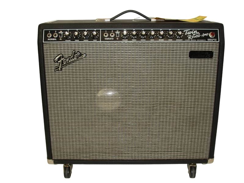 2005 Fender '65 Twin Reverb Custom 15 Reissue 85-Watt 1x15" Guitar Combo Amp image 1