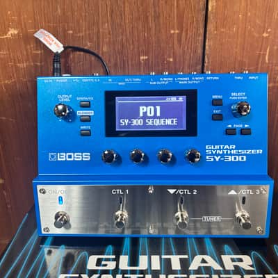 BOSS SY-300 Guitar Synthesizer w/ box, power supply image 2