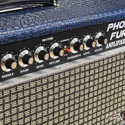 Amplified Nation Phoenix Fury 50W Head – Blue Croc image 4