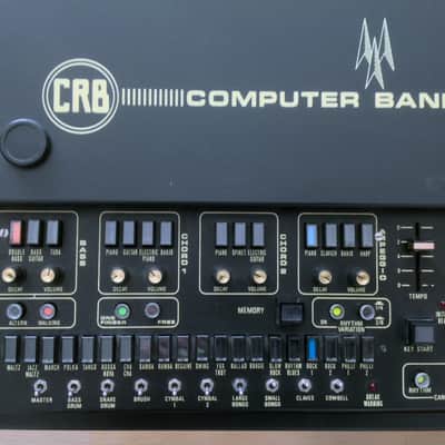 CRB  Computer Band 2000 groovebox synthesizer ultra rare prototype 1978? Black image 6