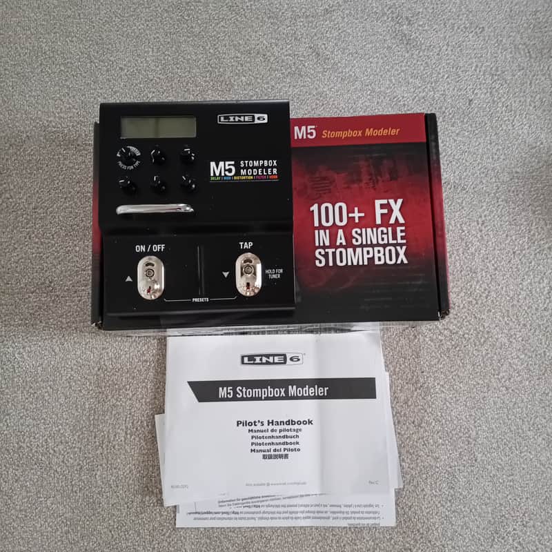 Line 6 M5 Stompbox Modeler 2011 - Present - Black image 1
