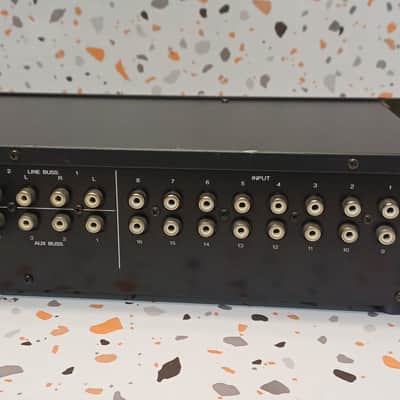 1980's Vintage Fostex Model 2016 》Made in Japan 》16-channel analog line mixer image 14