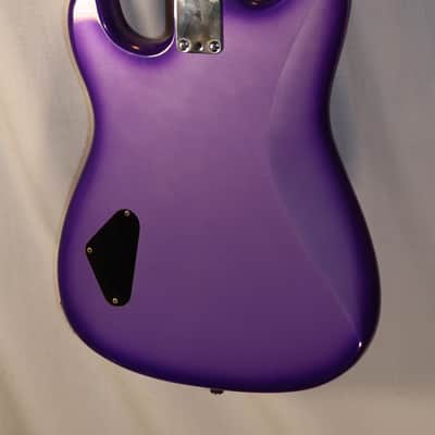 Hohner Professional ST Metal Purple Burst Locking Tremolo electric guitar used image 6