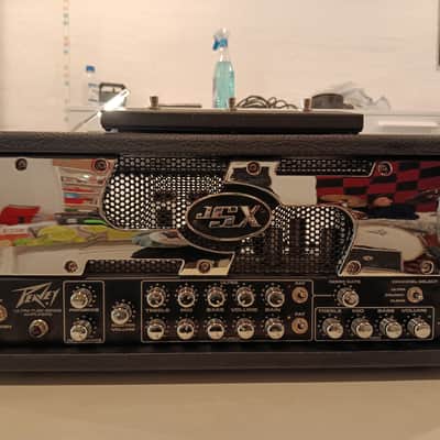 Peavey JSX Joe Satriani Signature 120-Watt Guitar Head 2000s - Chrome image 12