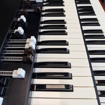 Viscount KeyB Duo Mk1 Clonewheel Combo Organ inc Carry Case mid-2000s image 16