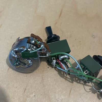 1987 Kramer USA Pacer Custom I Guitar Wiring Electronics Wiring Harness Volume Pot, Switches image 5