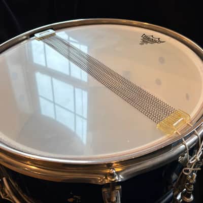 Ludwig No. 490 Pioneer 6.5x14" 6-Lug Snare Drum 1964 Blue Lacquer image 11